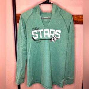 Reebok Dallas Stars hoodie long sleeve shirt